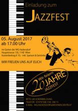 Plakat Jazzfest Hadersdorf